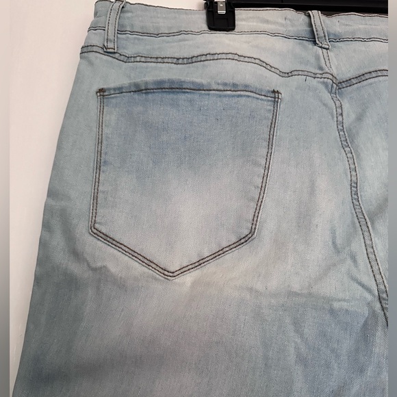 VIP Honey Los Angeles Stretch Jeans - Light Blue - 3 XL - Picture 2 of 7
